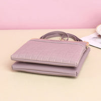 Alligator Pattern Crossbody Lock Phone Bag