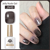 Nail Polish Transparent Color UV Polish Jelly Phototherapy Plastic