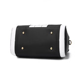 Zipper Square Shoulder Women Handbag