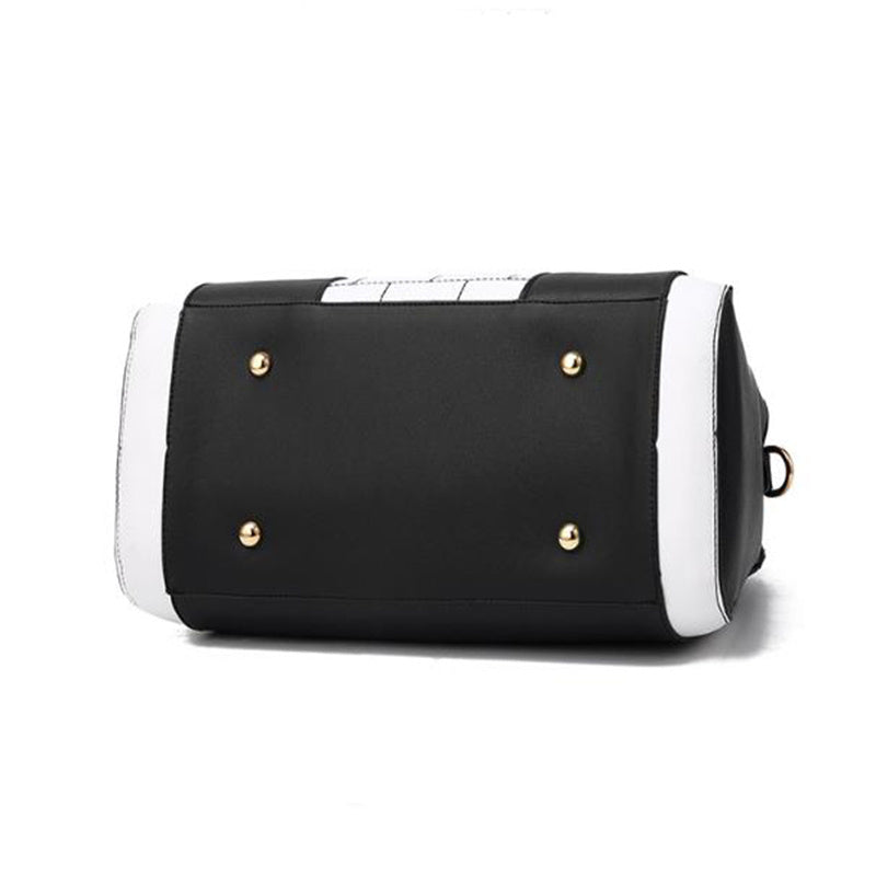 Zipper Square Shoulder Women Handbag