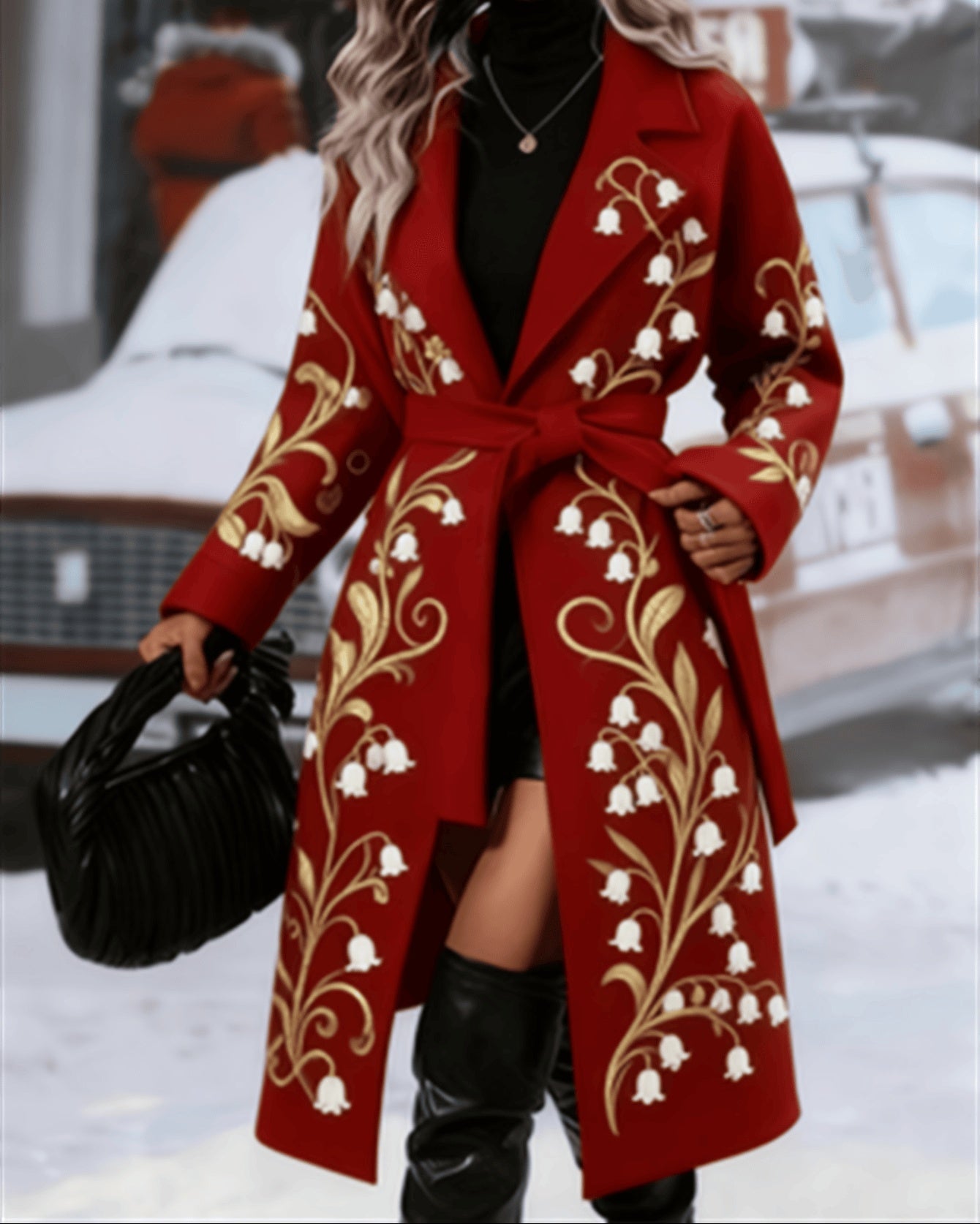 Fashionable Casual Long Coat