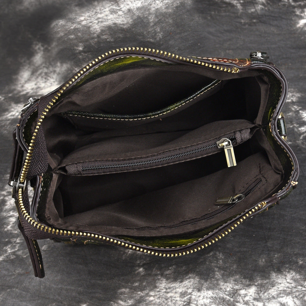 Genuine Leather Shoulder Bag For Women