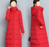 Western Style Plus Size Cotton-padded Clothes Mother's Clothes Winter Clothing Mid-length Cotton-padded Clothes Acrylic Fiber