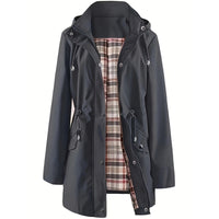Women's Outdoor Sports Lightweight Hoodie Cinched Coat