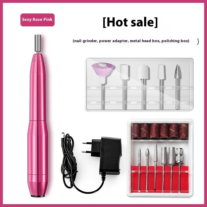 Aluminum Alloy Electric Nail Polish Nail Piercing Device