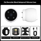 Angle Motion Recording Camera Pet Tracker Collar