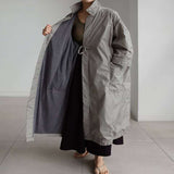 Spring And Autumn New Overknee Long Windbreaker Women's Loose Plus Size