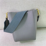 Single Shoulder Bucket Leather Bug