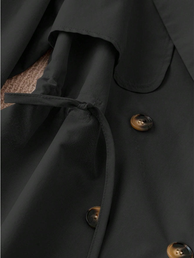 Women's Windbreaker With Drawstring Waist