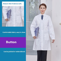 Long Sleeve Lab White Coat Men And Women