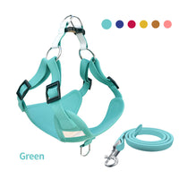 Reflective Pet Dog Vest Harness Set