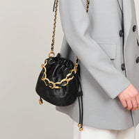 Mini Portable Fashion Crossbody Bucket Bag