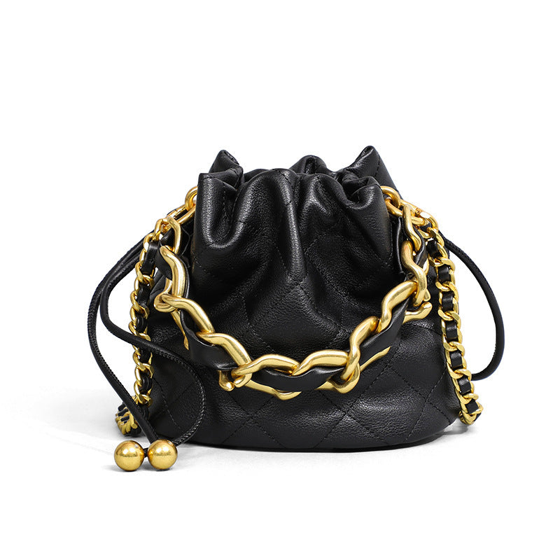 Mini Portable Fashion Crossbody Bucket Bag