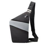 One Shoulder Canvas Chest Bags