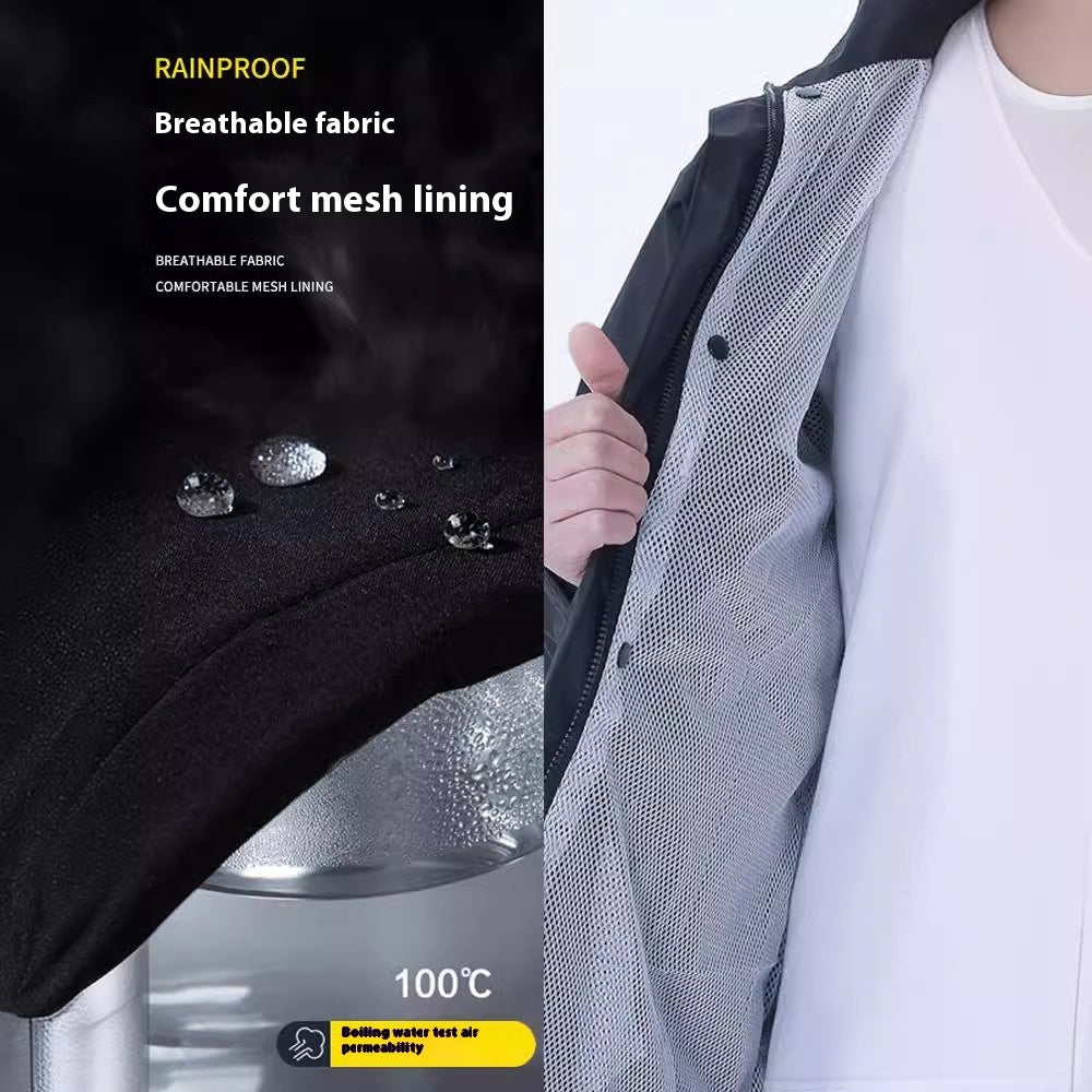 Rain Pants Cycling Suit Motorcycle Split Raincoat