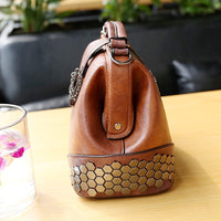 Women Leather Crossbody Handbag