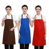 Work Clothes Blue Long Sleeve Dustproof Unlined Long Gown