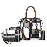 Luxury Plaid Women Handbags
