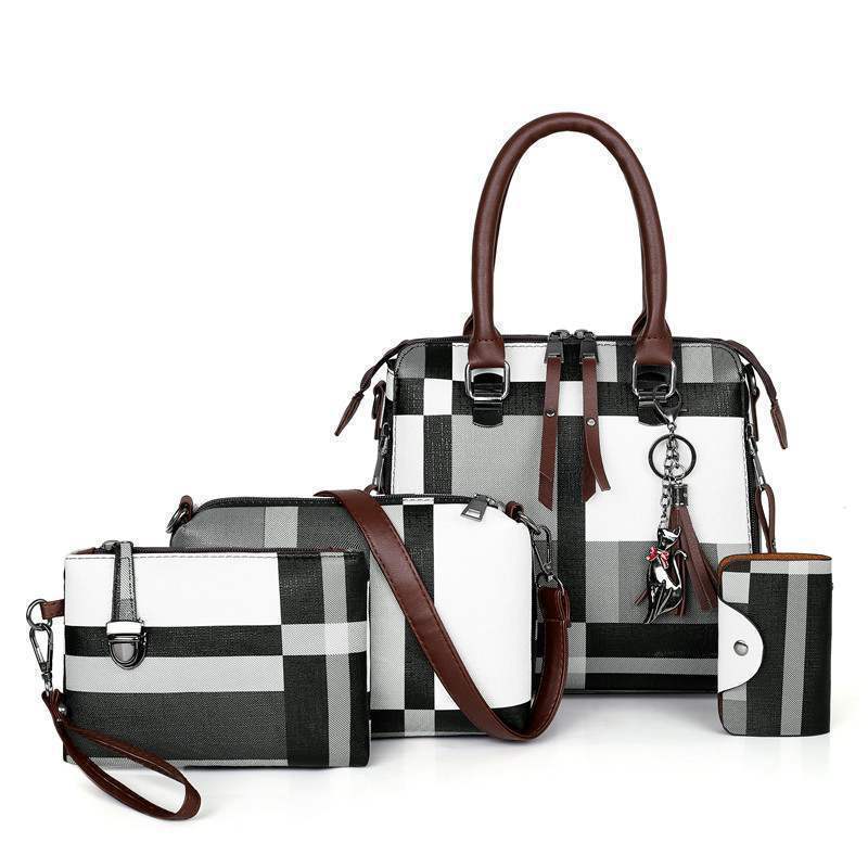 Luxury Plaid Women Handbags