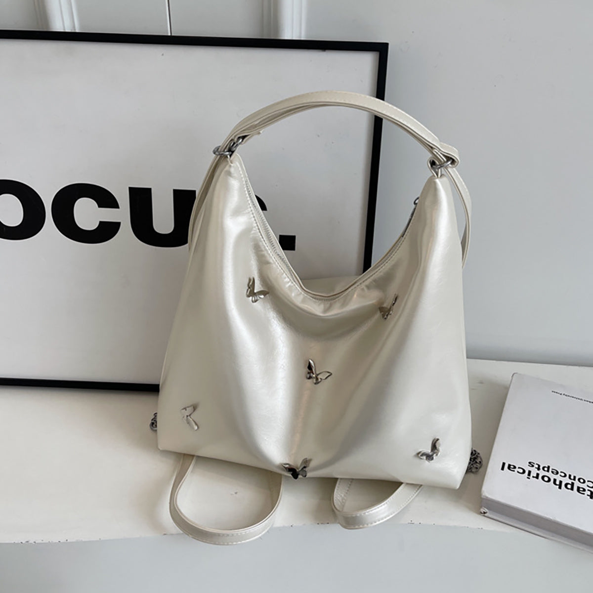 Women's Fashionable Hobo Bag with Large Capacity