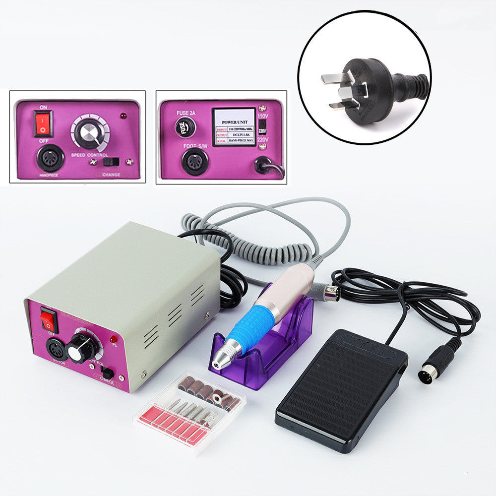 Light Nail Polish Machine Nail Tool Set