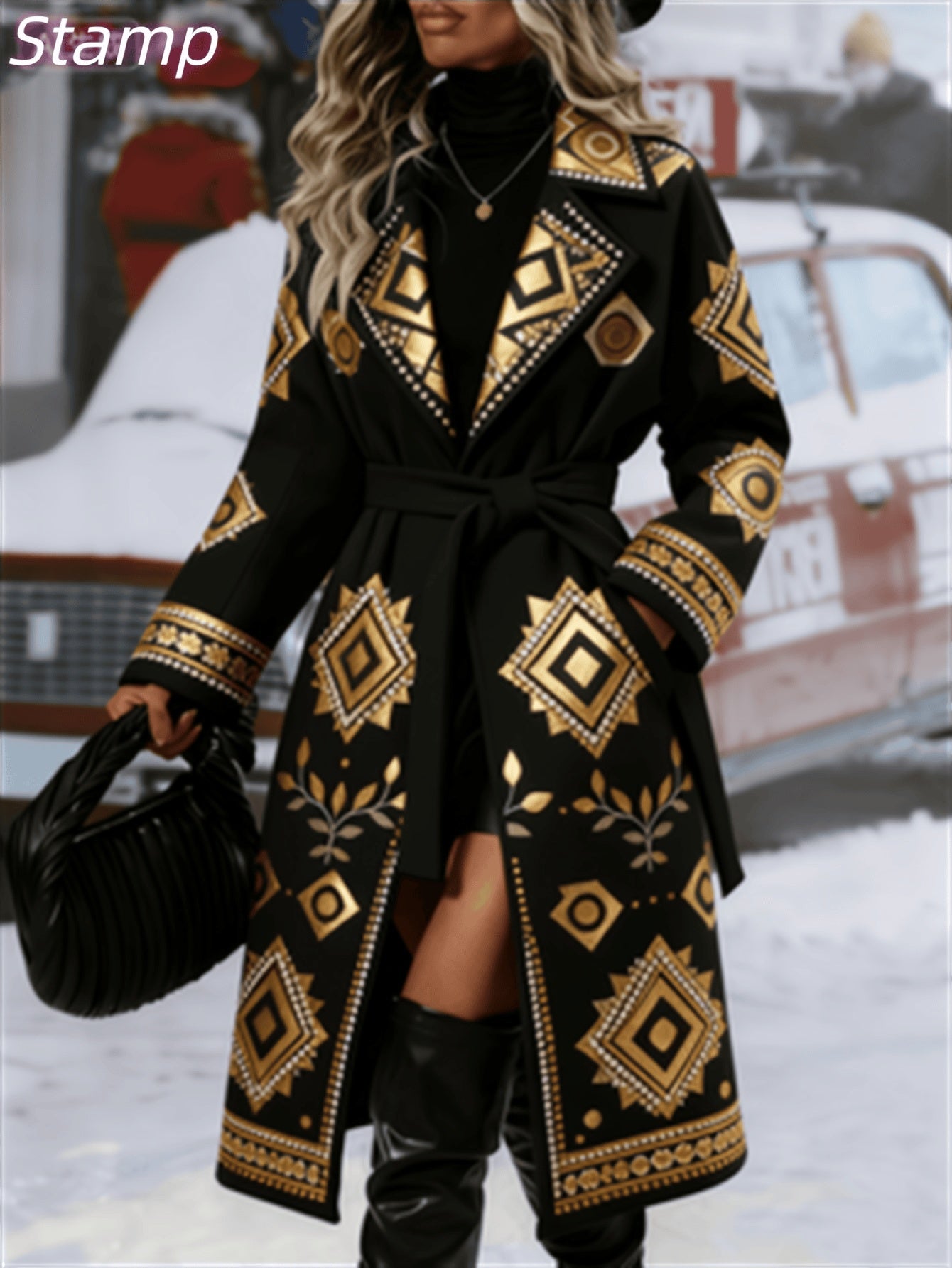 Fashionable Casual Long Coat