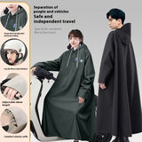 Sleeved Electric Car Motorcycle Raincoat