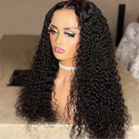 30 Inch Curly Lace Front Human Hair Wigs