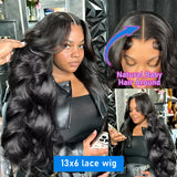 Xcurly Hd Transparent 13x6 Body Wave Lace Front Wigs