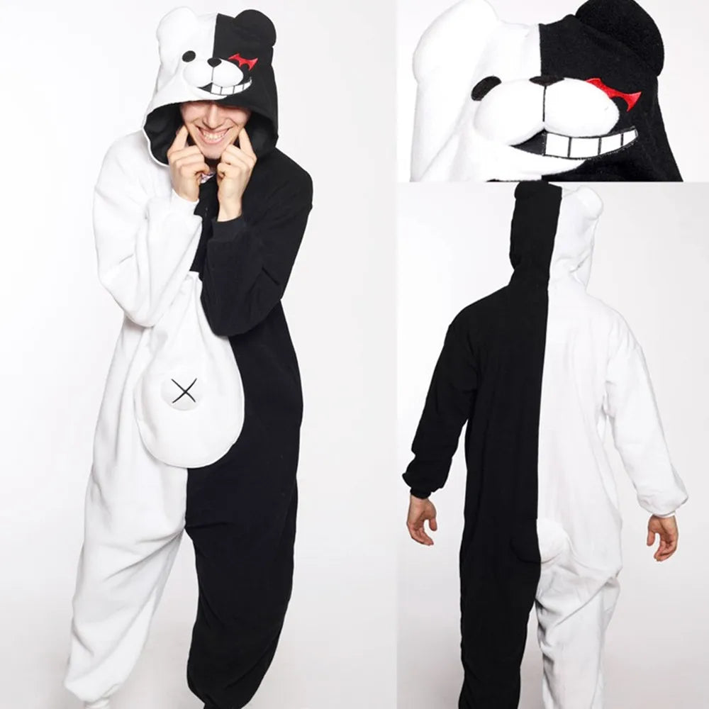 Monokuma Bear Onesies Jumpsuits