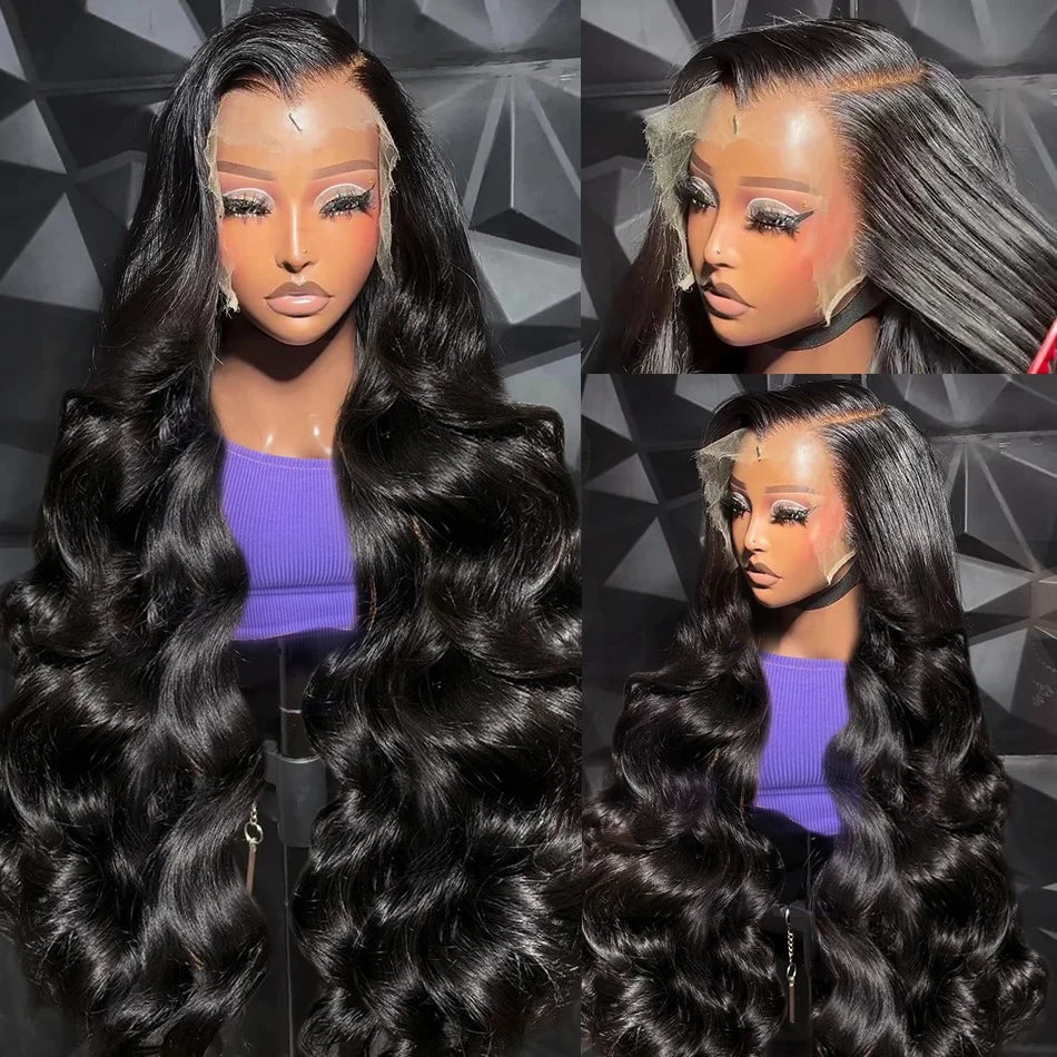 Xcurly Hd Transparent 13x6 Body Wave Lace Front Wigs