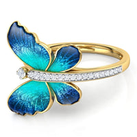 Elegant Butterfly Design ring for women