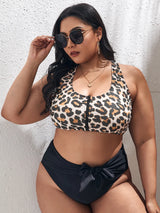 High Waist Floral Swimwear Set