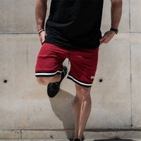 Breathable Quick Dry Splicing Mesh Shorts