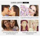 925 Sterling Silver Crystal Wedding Engagement ring