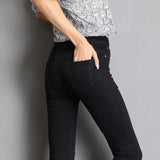 Woman High Elastic Stretch Denim Pants