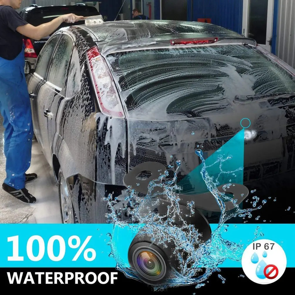 Large Angle Degree Hd Camera Cmos Car Rear / Front / Side View Reversing Camera Waterproof Car Rear Hd Back Pull Camera