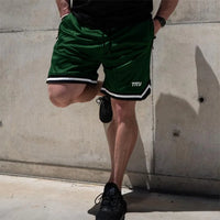 Breathable Quick Dry Splicing Mesh Shorts
