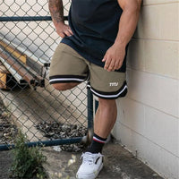 Breathable Quick Dry Splicing Mesh Shorts