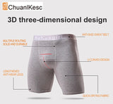 Men's Underwear Pure Cotton Lengthened Boxer Pants Sports Sweat Absorbing Comfortable Fitness Pants To Prevent Abrasion Of Legs