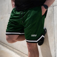 Breathable Quick Dry Splicing Mesh Shorts