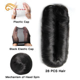 Short Human Curly Brazilian Weave Bundles For Woman