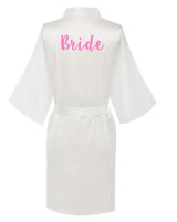 Satin Silk Royal Blue Bathrobe