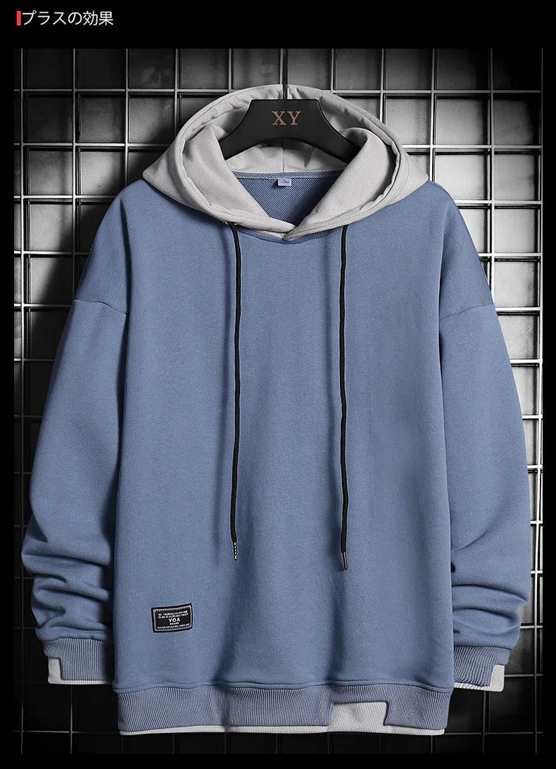 Casual Oversized Men  Harajuku Hip Hop Sweatshirt