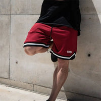 Breathable Quick Dry Splicing Mesh Shorts