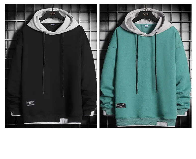 Casual Oversized Men  Harajuku Hip Hop Sweatshirt