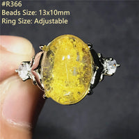 Ring Jewelry For Woman Lady Clear Crystal