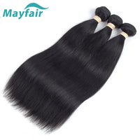 Natural Black Mayfair Straight Human Hair Bundles