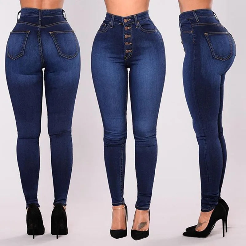 High Elastic Push Up Skinny Jeans