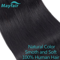 Natural Black Mayfair Straight Human Hair Bundles